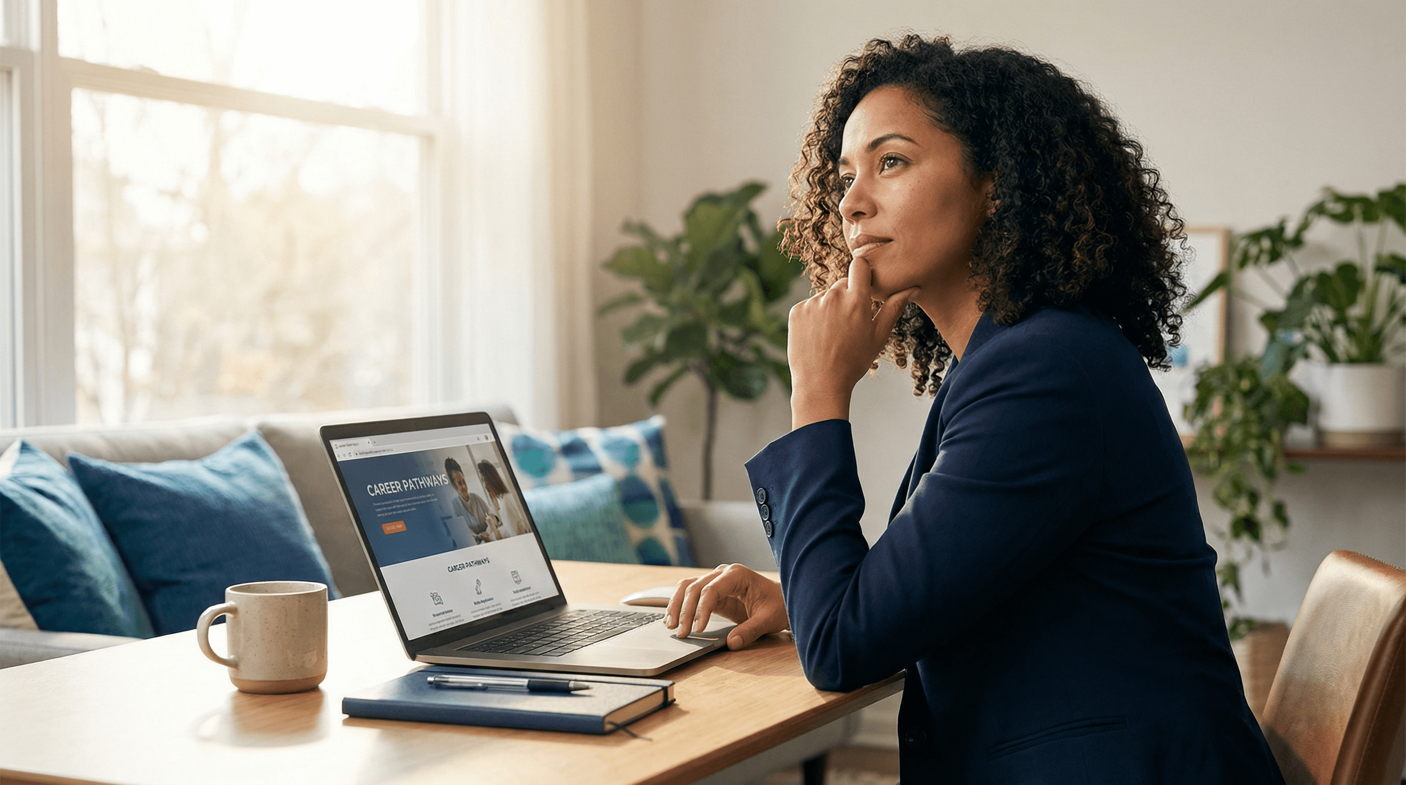 Professional comparing customer success and account management career paths