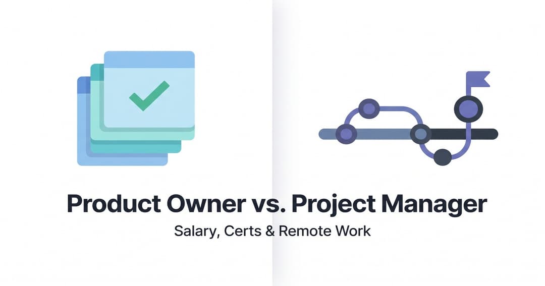 Product Owner vs. Project Manager: Salary, Certs & Remote in 2026 ...