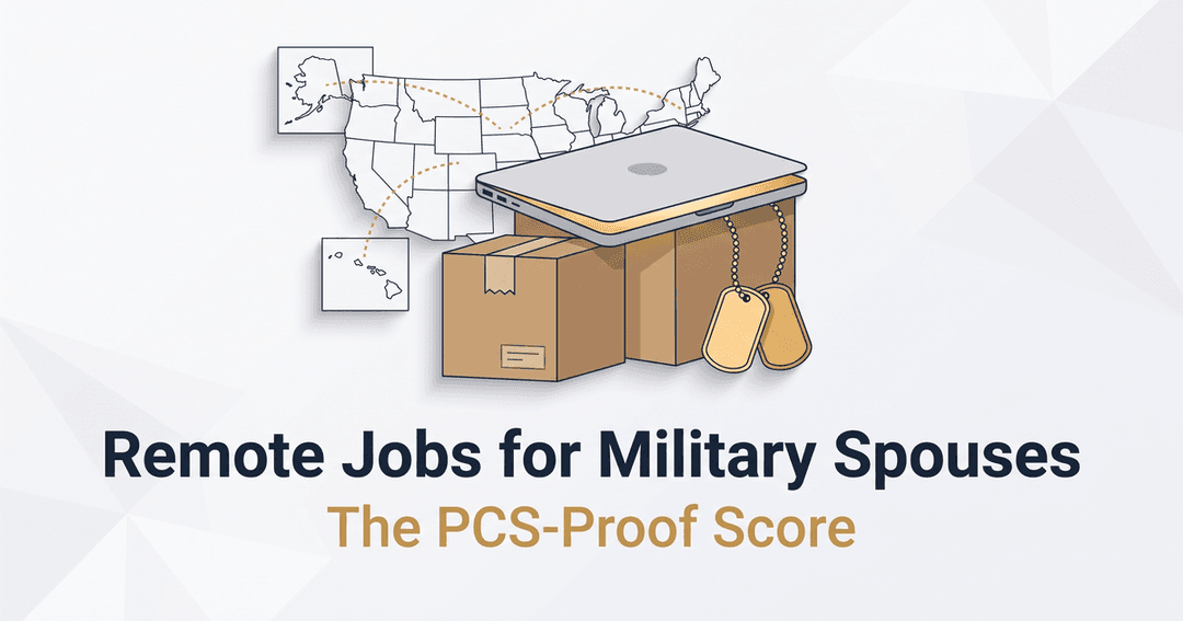 Remote Jobs for Military Spouses: Which Ones Survive a PCS | Remote Job ...