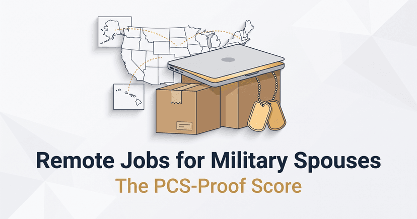 Remote Jobs for Military Spouses: Which Ones Survive a PCS | Remote Job ...